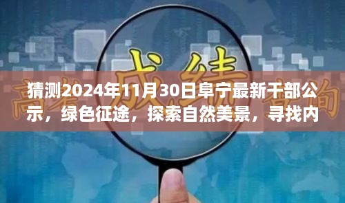 2024年阜宁干部公示日猜想，绿色征途探寻自然美景，内心平静的期待之旅