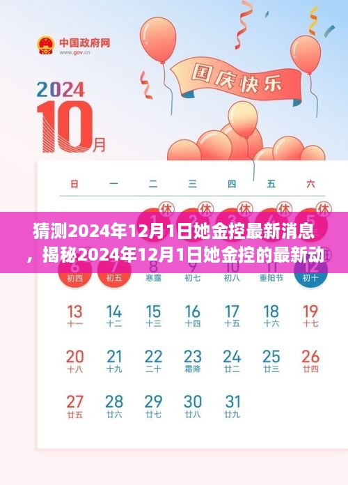 揭秘她金控最新动态，行业趋势与未来发展预测（2024年12月1日）