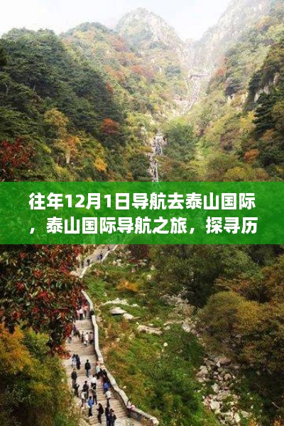 探寻泰山国际的历史与自然之美，导航之旅启程于每年的十二月一日