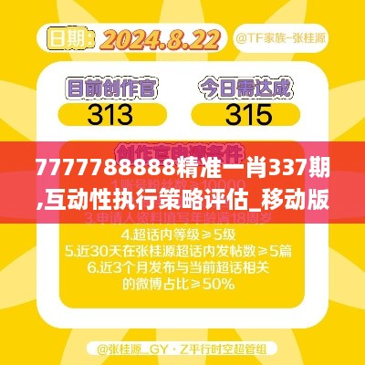 7777788888精准一肖337期,互动性执行策略评估_移动版29.949-8