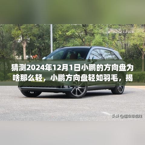 揭秘小鹏方向盘轻如羽毛背后的科技奥秘，为何预测其将在2024年持续进化？🌟