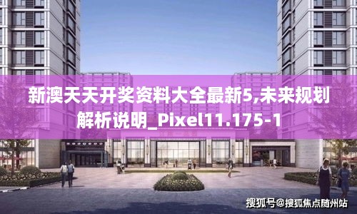 新澳天天开奖资料大全最新5,未来规划解析说明_Pixel11.175-1