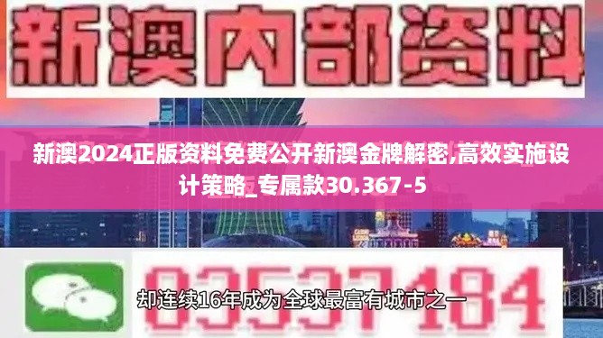 新澳2024正版资料免费公开新澳金牌解密,高效实施设计策略_专属款30.367-5