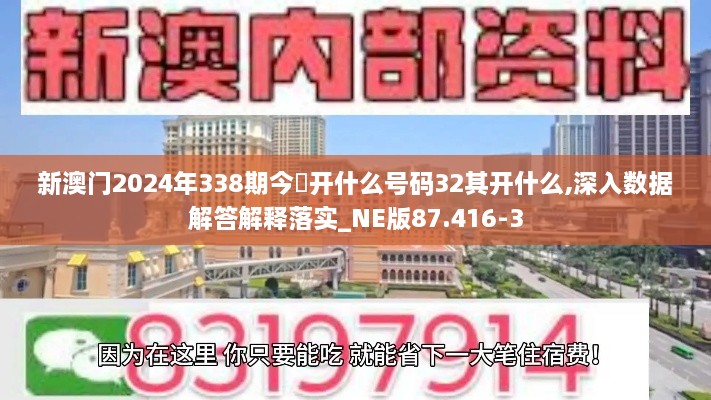 新澳门2024年338期今睌开什么号码32其开什么,深入数据解答解释落实_NE版87.416-3