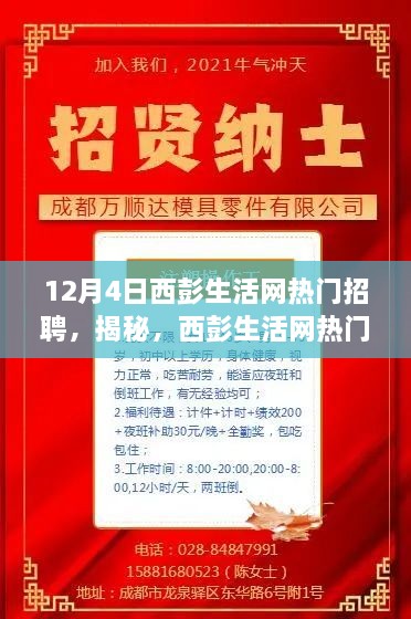 揭秘西彭生活网热门招聘背后的科技新星，全新功能引领招聘变革潮流