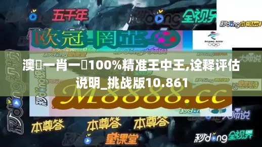 澳門一肖一碼100%精准王中王,诠释评估说明_挑战版10.861