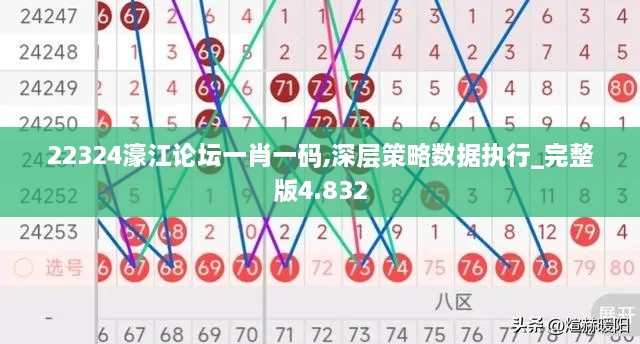 22324濠江论坛一肖一码,深层策略数据执行_完整版4.832