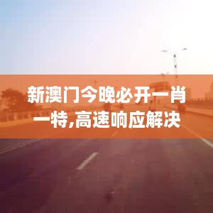 新澳门今晚必开一肖一特,高速响应解决方案_高级版9.441