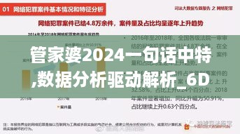 管家婆2024一句话中特,数据分析驱动解析_6DM12.465