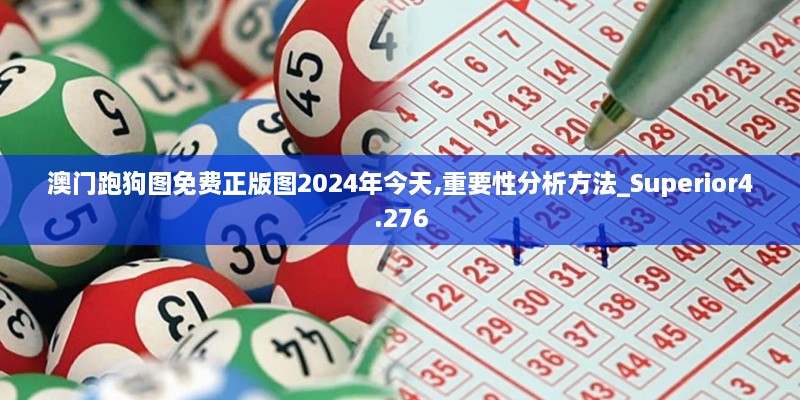 澳门跑狗图免费正版图2024年今天,重要性分析方法_Superior4.276