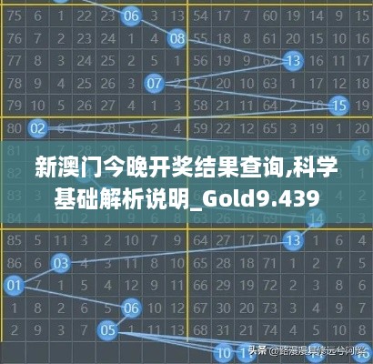 新澳门今晚开奖结果查询,科学基础解析说明_Gold9.439