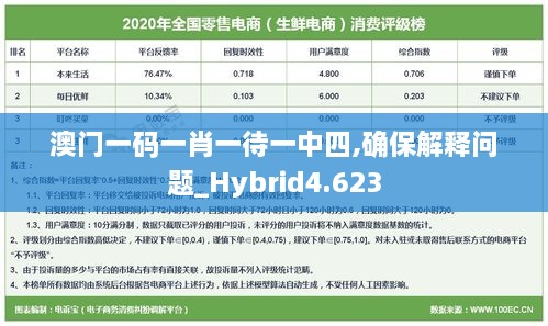 澳门一码一肖一待一中四,确保解释问题_Hybrid4.623