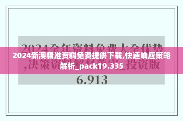 2024新澳精准资料免费提供下载,快速响应策略解析_pack19.335