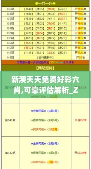 新澳天天免费好彩六肖,可靠评估解析_Z6.629