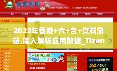 2023年香港+六+合+资料总站,深入解析应用数据_Tizen11.948