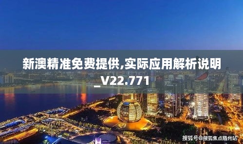 新澳精准免费提供,实际应用解析说明_V22.771