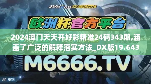 2024澳门天天开好彩精准24码343期,涵盖了广泛的解释落实方法_DX版19.643