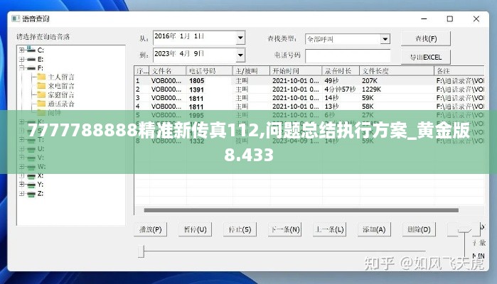 7777788888精准新传真112,问题总结执行方案_黄金版8.433