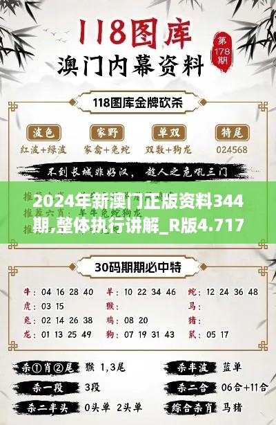 2024年新澳门正版资料344期,整体执行讲解_R版4.717