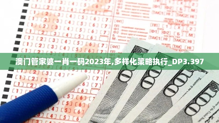 澳门管家婆一肖一码2023年,多样化策略执行_DP3.397