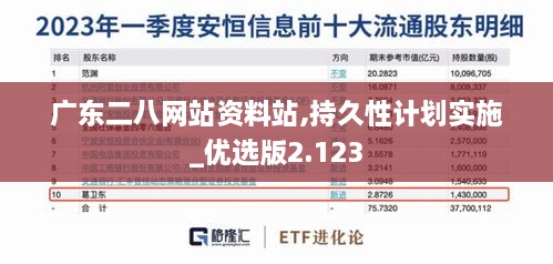 广东二八网站资料站,持久性计划实施_优选版2.123