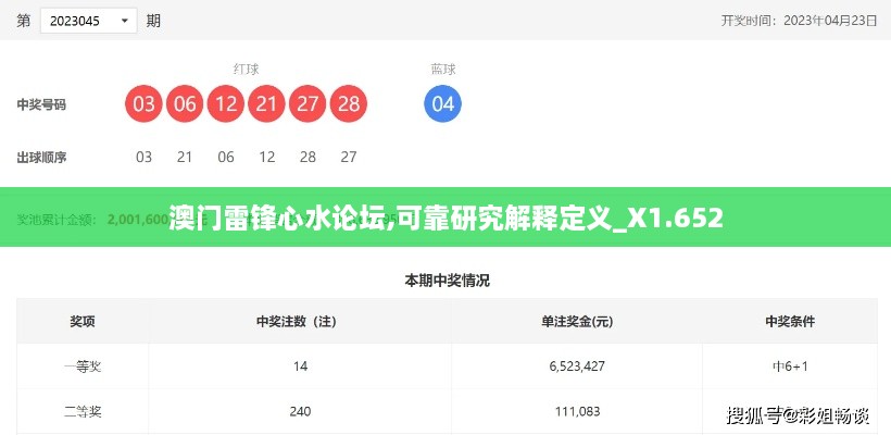 澳门雷锋心水论坛,可靠研究解释定义_X1.652