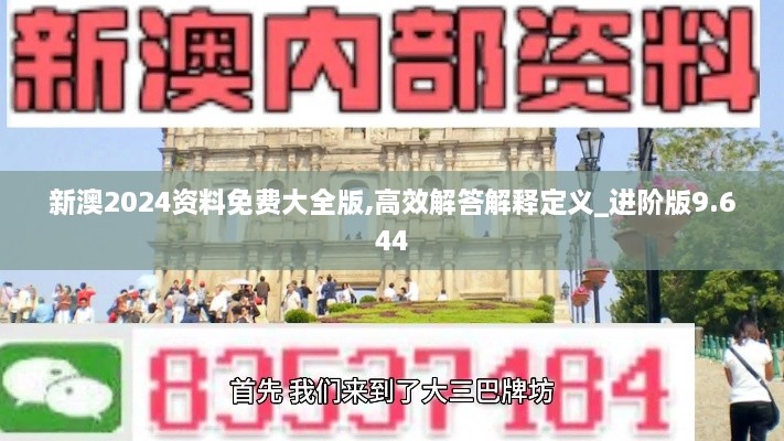 新澳2024资料免费大全版,高效解答解释定义_进阶版9.644