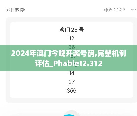 2O24年澳门今晚开奖号码,完整机制评估_Phablet2.312