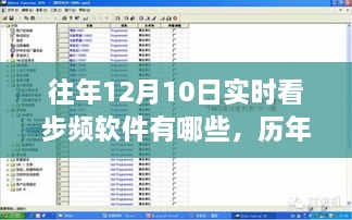 历年12月10日步频软件回顾，实时看步频软件的兴起与发展