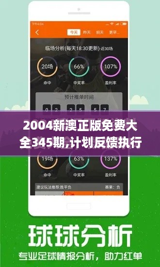 2004新澳正版免费大全345期,计划反馈执行_Tizen16.917