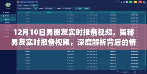 揭秘男友实时报备视频背后的情感与社交意义深度解析，男友报备视频观察报告