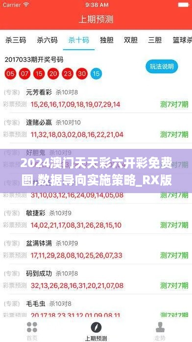 2024澳门天天彩六开彩免费图,数据导向实施策略_RX版6.397