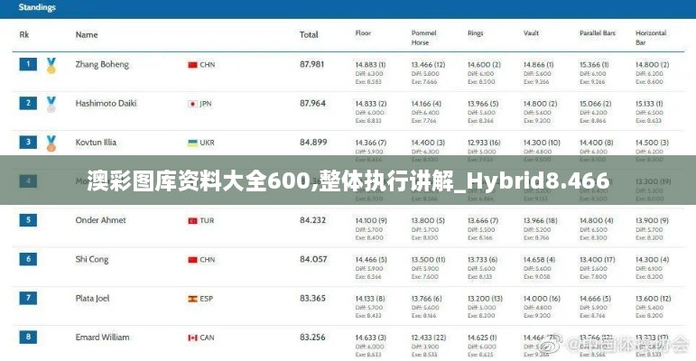 澳彩图库资料大全600,整体执行讲解_Hybrid8.466