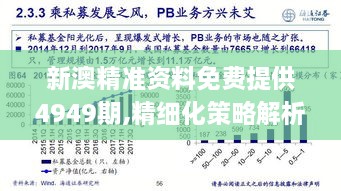 新澳精准资料免费提供4949期,精细化策略解析_限量版9.383