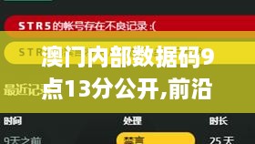 澳门内部数据码9点13分公开,前沿解析说明_The1.713