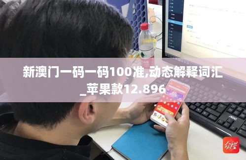 新澳门一码一码100准,动态解释词汇_苹果款12.896