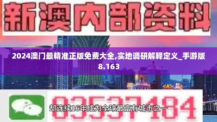 2024澳门最精准正版免费大全,实地调研解释定义_手游版8.163