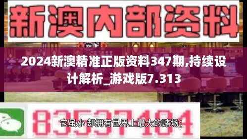 2024新澳精准正版资料347期,持续设计解析_游戏版7.313