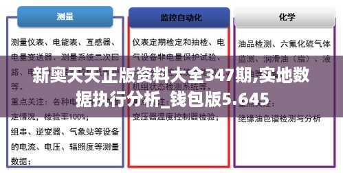 新奥天天正版资料大全347期,实地数据执行分析_钱包版5.645