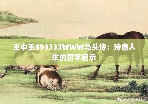 王中王493333WWW马头诗：诗意人生的哲学启示