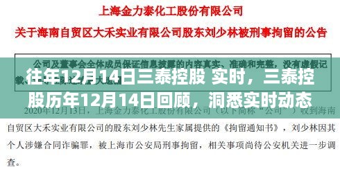 三泰控股历年12月14日回顾与实时动态展望，洞悉未来腾飞之路