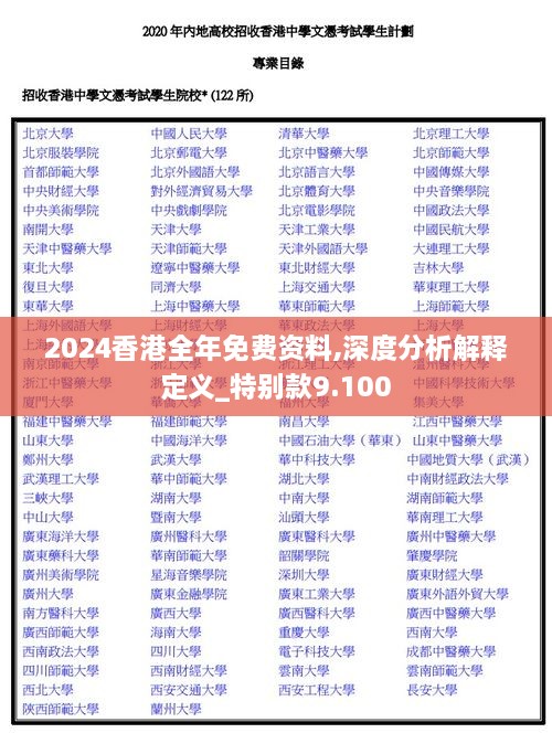 2024香港全年免费资料,深度分析解释定义_特别款9.100