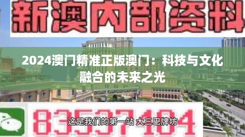 2024澳门精准正版澳门：科技与文化融合的未来之光