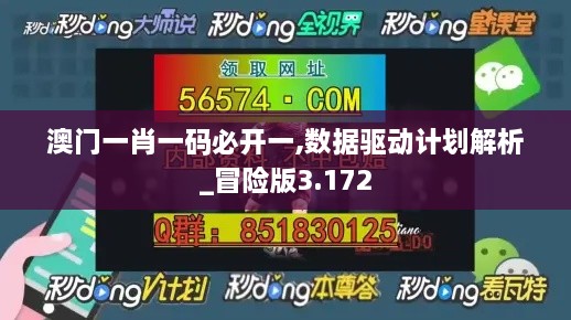 澳门一肖一码必开一,数据驱动计划解析_冒险版3.172