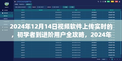 初学者到进阶用户全攻略，视频软件实时上传指南（2024年12月14日版）