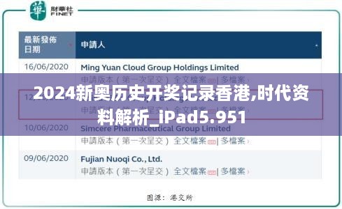 2024新奥历史开奖记录香港,时代资料解析_iPad5.951