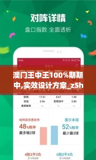 澳门王中王100%期期中,实效设计方案_zShop5.804