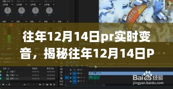 揭秘往年12月14日PR实时变音技术，应用与发展趋势探索