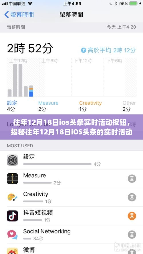 揭秘往年12月18日iOS头条实时活动按钮背后的故事与操作指南