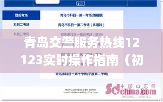 青岛交警服务热线12123实时操作指南，适合初学者与进阶用户全面教程